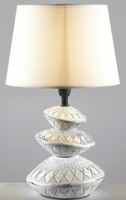 casa NOVA Tischleuchte 1flg weiß