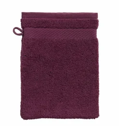 casa NOVA Waschhandschuh pinkrotweiß