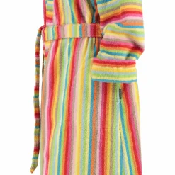 Cawö Damen-Bademantel mehrfarbig