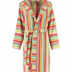 Cawö Damen-Bademantel mehrfarbig