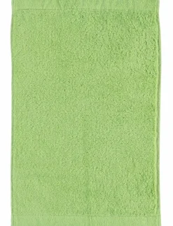 Cawö Gästetuch grüngelb