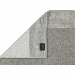 Cawö Gästetuch silberfarbengrau