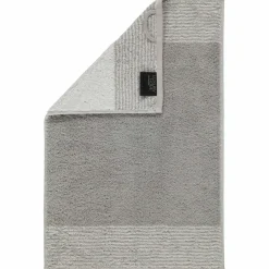 Cawö Gästetuch silberfarbengrau