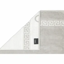 Cawö Gästetuch silberfarbengrau