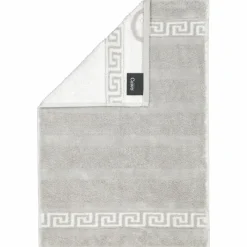 Cawö Gästetuch silberfarbengrau