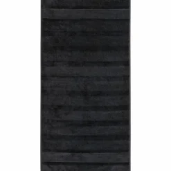 Cawö Handtuch schwarzbeige
