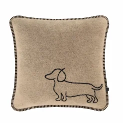 Cawö Kissen beigeschwarz