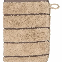 Cawö Waschhandschuh beigebraun