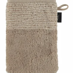 Cawö Waschhandschuh beigebraun