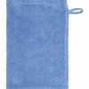 Cawö Waschhandschuh blau