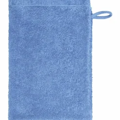 Cawö Waschhandschuh blau