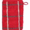 Cawö Waschhandschuh rot