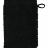 Cawö Waschhandschuh schwarz