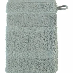 Cawö Waschhandschuh silberfarbengrau