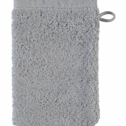 Cawö Waschhandschuh silberfarbengrau