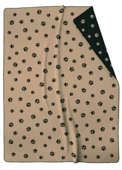 Cawö Wohndecke beigeschwarz