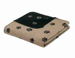 Cawö Wohndecke beigeschwarz