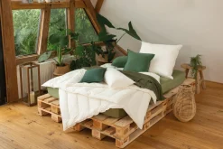 CENTA-STAR Doppeltuch-Kopfkissen 800g weiß