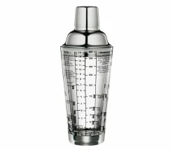 Cilio Cocktailshaker 400ml silberfarbentransparent