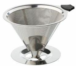 Cilio Dauerfilter 12,5cm silberfarben