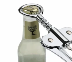 Cilio Flügel-Korkenzieher silberfarben