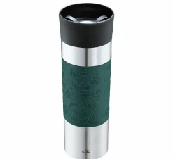 Cilio Isoliertrinkbecher 500ml grünschwarzsilberfarben