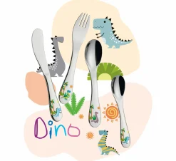 Cilio Kinderbesteck silberfarben