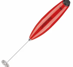 Cilio Milchaufschäumer silberfarbenrot