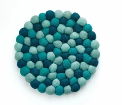 Cilio Untersetzer 21cm blaugrün