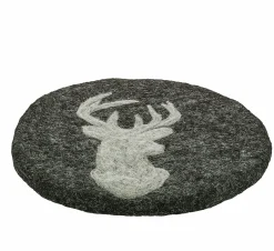 Cilio Untersetzer 21cm grauschwarz