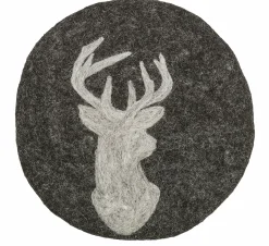 Cilio Untersetzer 21cm grauschwarz