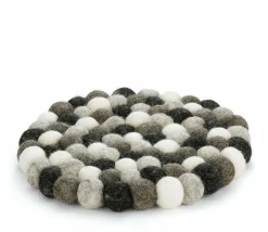 Cilio Untersetzer 21cm schwarzweißgrau