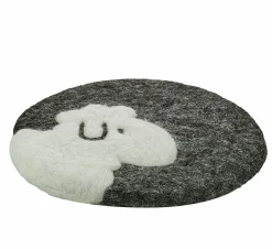 Cilio Untersetzer 21cm weißschwarz