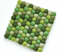 Cilio Untersetzer 21x22cm grün