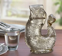 Cilio Wasserkaraffe 1l beige