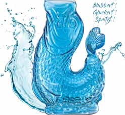 Cilio Wasserkaraffe 1l blau