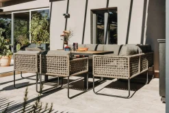 COSMIC-COLLECTION Dining Rope Ecklounge schwarz