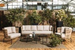 COSMIC-COLLECTION Rope Gartenloungesessel schwarz