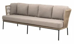 COSMIC-COLLECTION Rope Gartenloungesofa schwarz