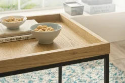 Couchtisch 2er Set braun