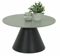 Couchtisch 2er-Set grauschwarz