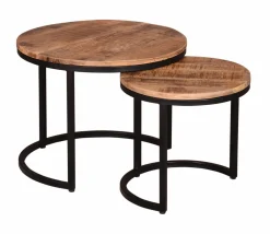 Couchtisch Set braun