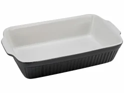 CreaTable Auflaufform 34cm weißschwarz