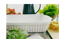 CreaTable Auflaufform 36x20x7.5cm weiß