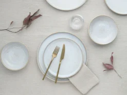 CreaTable Gourmetplatte rund 33cm weiß