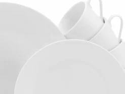 CreaTable Kaffeegeschirr 18tlg weiß