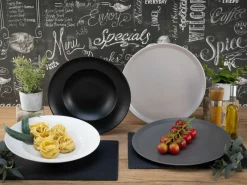 CreaTable Pastateller 28cm schwarz