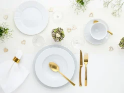 CreaTable Tafelgeschirr 12tlg weiß