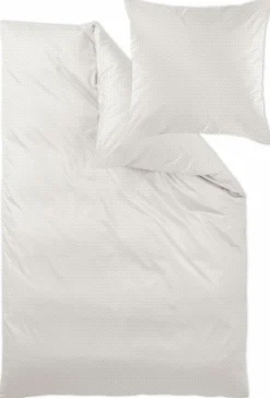 Curt Bauer Mako-Brokat-Damast Bettwäsche braun