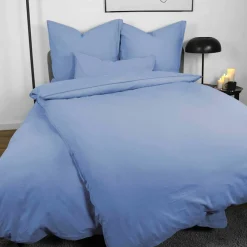 Dero Textil Bettwäsche blau